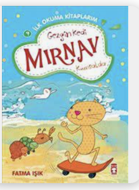 Gezgin Kedi Mırnav Kumsalda 9.Kitap