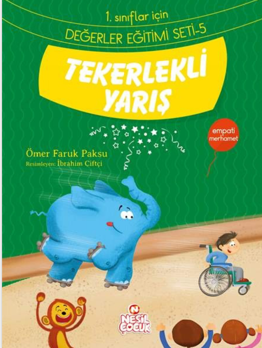 Değerler Eğitimi Seti 1 Tekerlekli Yarış