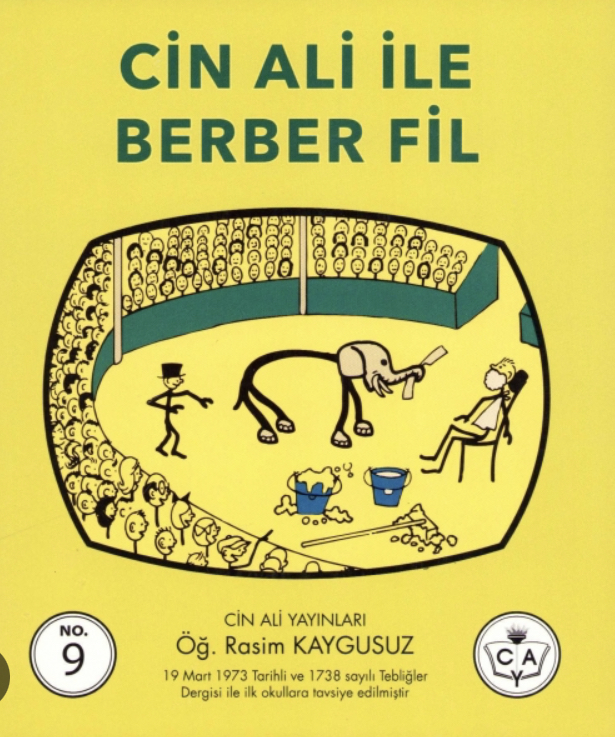 Cin Ali İle Berber Fil 9