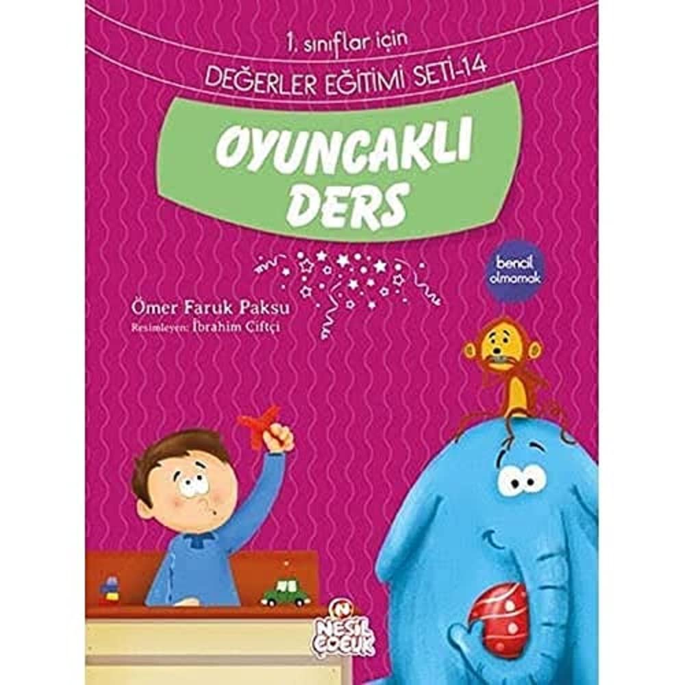 Değerler Eğitimi Seti 2 Oyuncaklı Ders