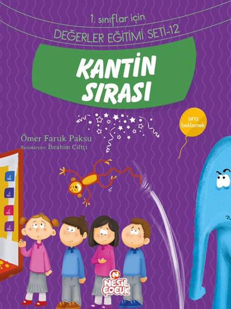 Değerler Eğitimi Seti 2 Kantin Sırası